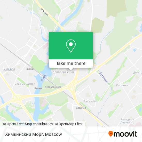 Химкинский Морг map