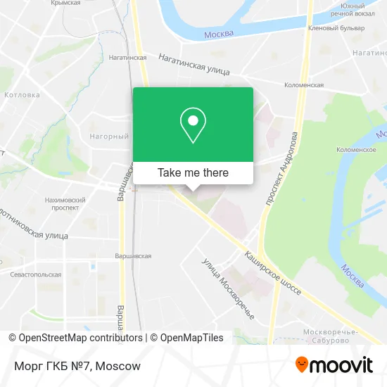 Морг ГКБ №7 map