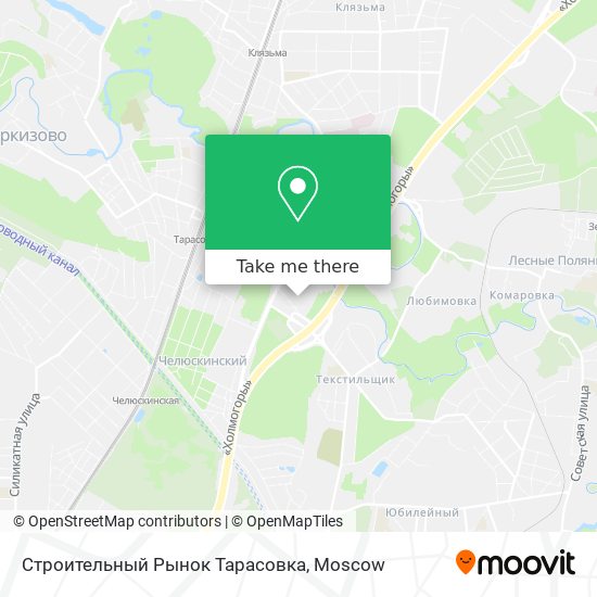 Строительный Рынок Тарасовка map