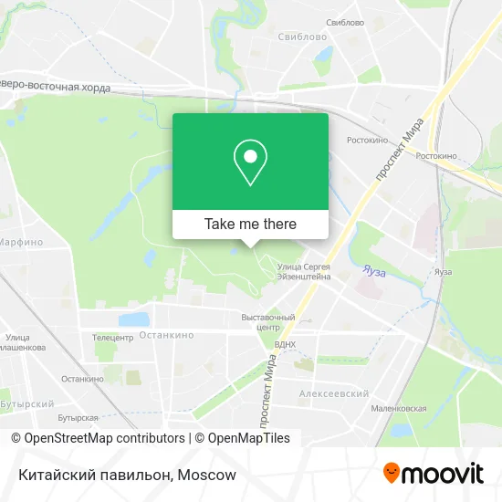 Китайский павильон map