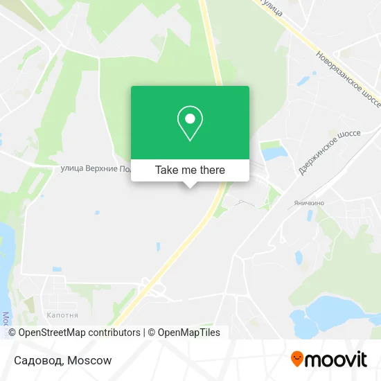 Садовод map