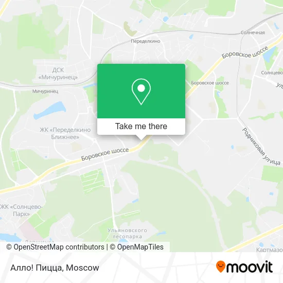 Алло! Пицца map