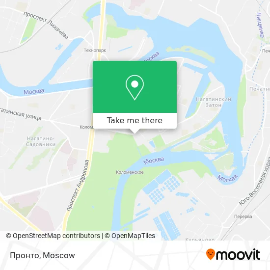 Пронто map