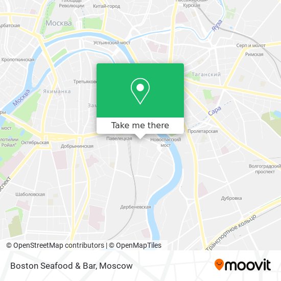 Boston Seafood & Bar map