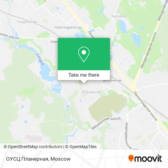 ОУСЦ  Планерная map