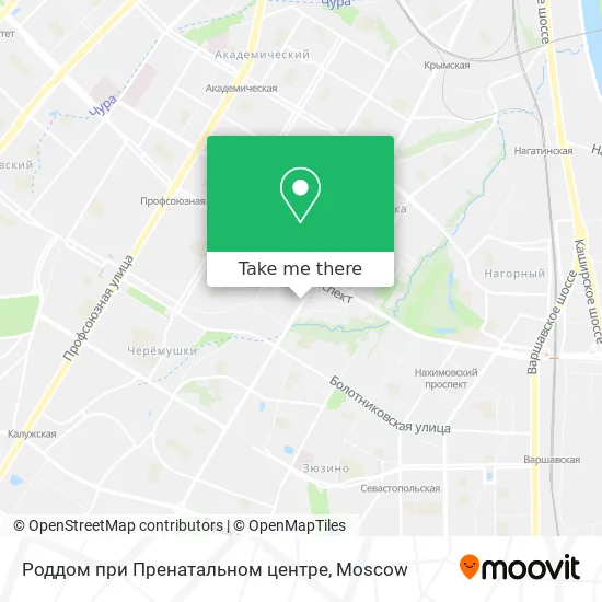 Роддом при Пренатальном центре map