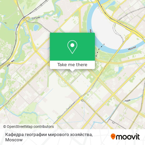 Кафедра географии мирового хозяйства map