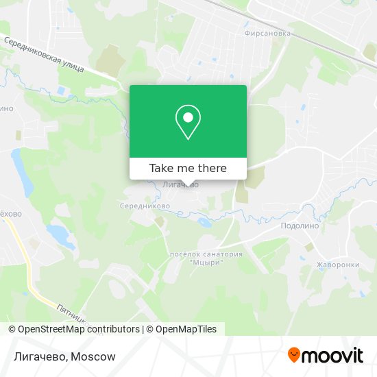 Лигачево map