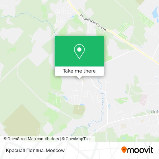 Красная Поляна map