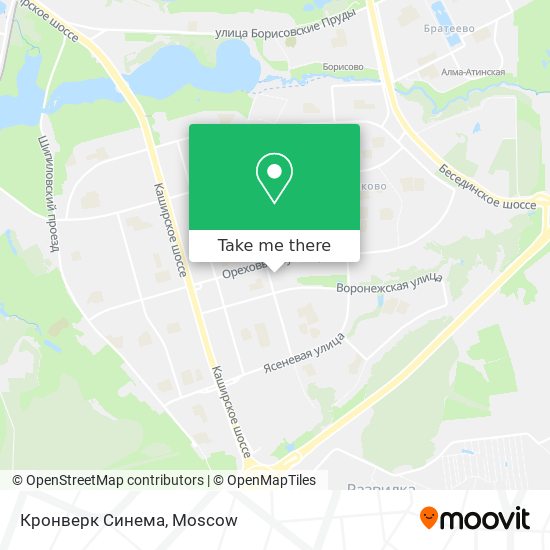 Кронверк Синема map