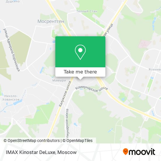 IMAX Kinostar DeLuxe map