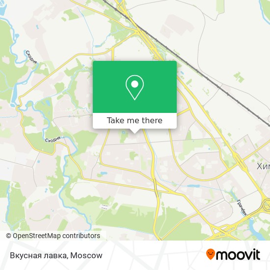 Вкусная лавка map