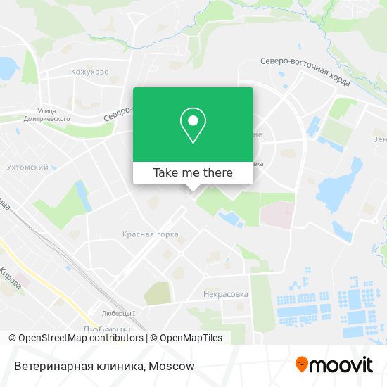 Ветеринарная клиника map