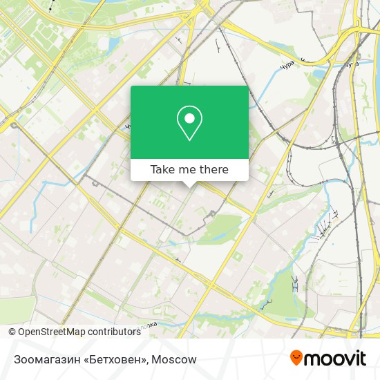 Зоомагазин «Бетховен» map