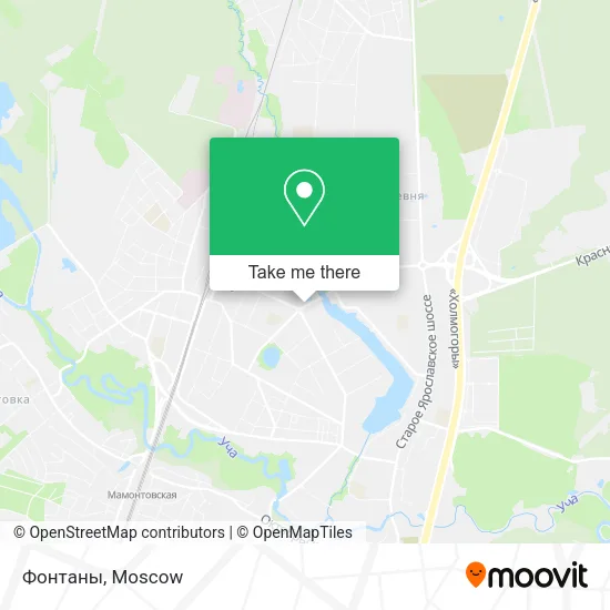Фонтаны map