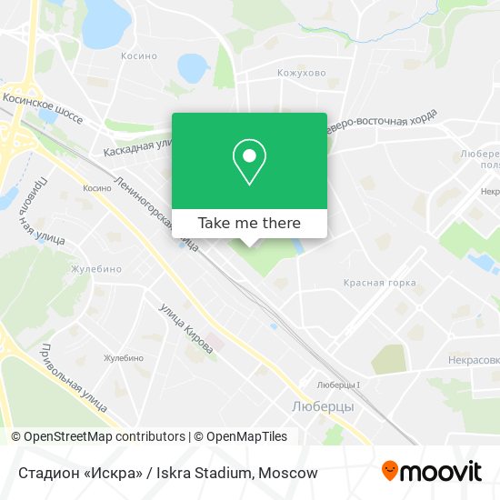 Стадион «Искра» / Iskra Stadium map