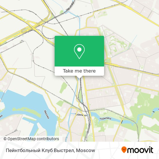 Пейнтбольный Клуб Выстрел map