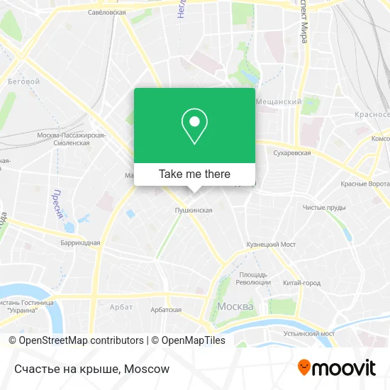 Счастье на крыше map