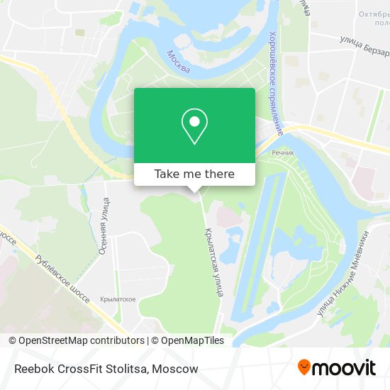Reebok CrossFit Stolitsa map