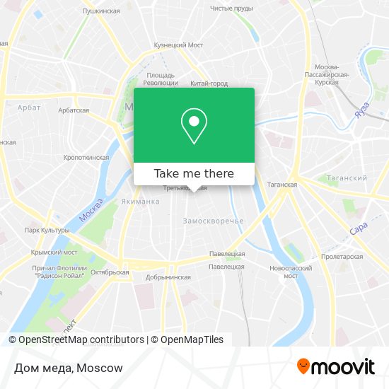 Дом меда map