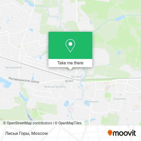 Лисьи Горы map