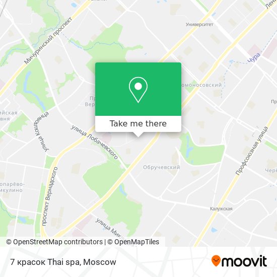 7 красок Thai spa map
