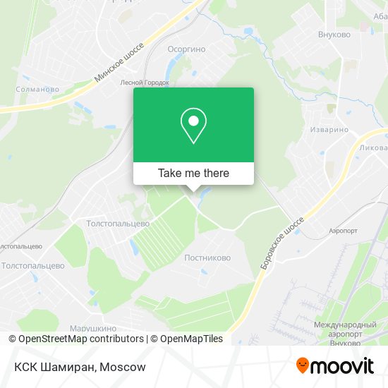 КСК  Шамиран map