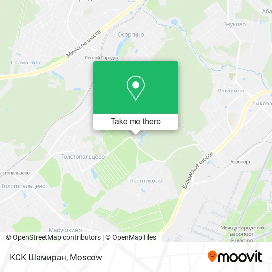 КСК  Шамиран map