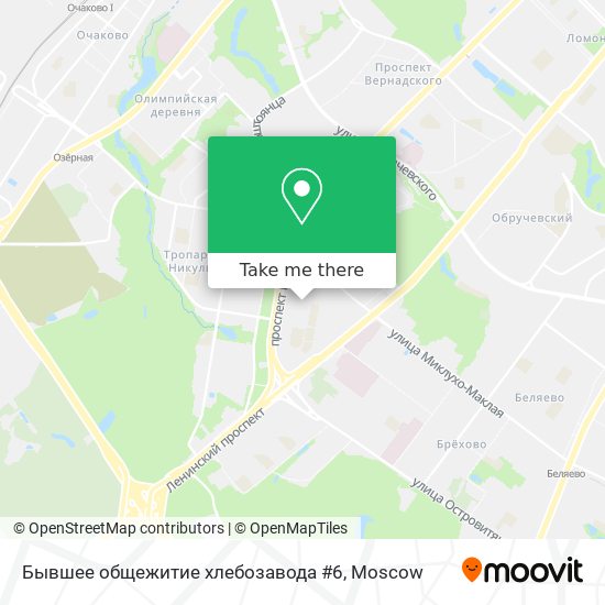 Бывшее общежитие  хлебозавода #6 map