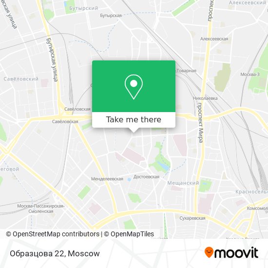 Образцова 22 map