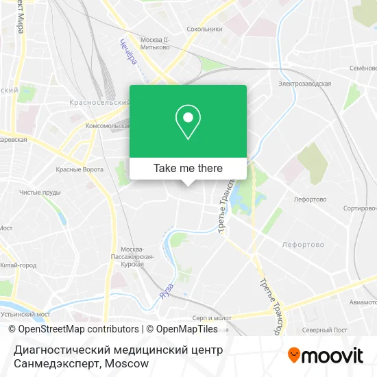 Диагностический медицинский центр  Санмедэксперт map