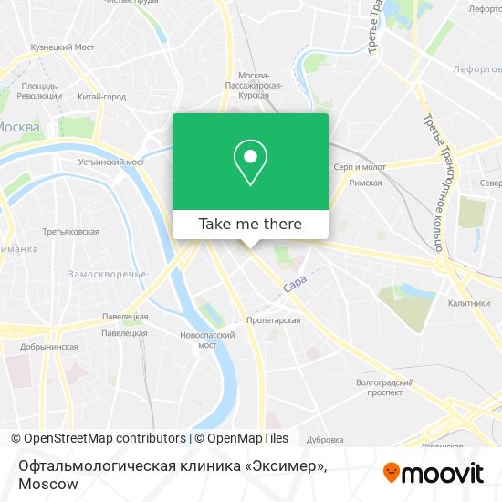 Офтальмологическая клиника «Эксимер» map