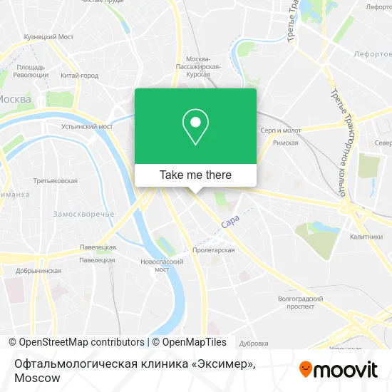 Офтальмологическая клиника «Эксимер» map