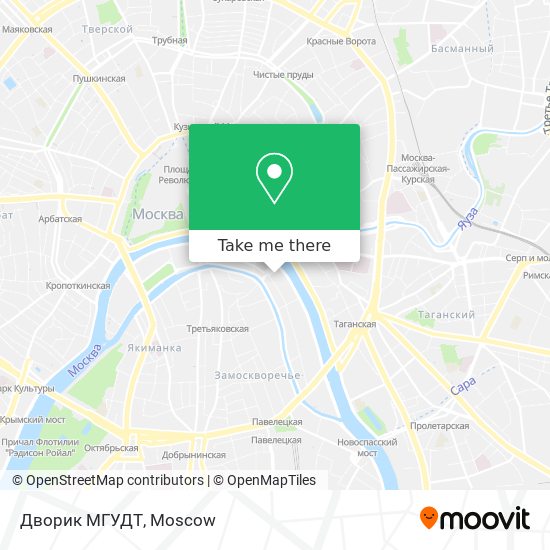 Дворик МГУДТ map