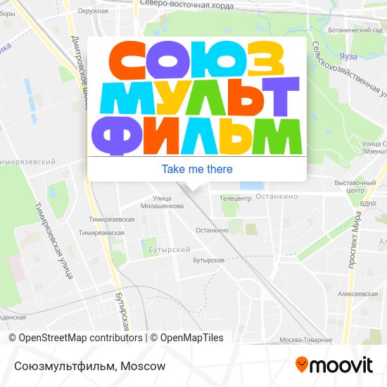 Союзмультфильм map