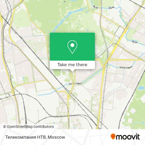 Телекомпания НТВ map