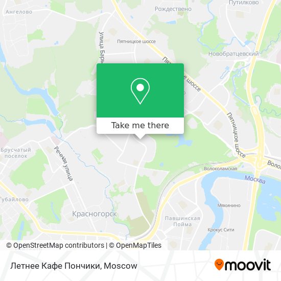 Летнее Кафе Пончики map