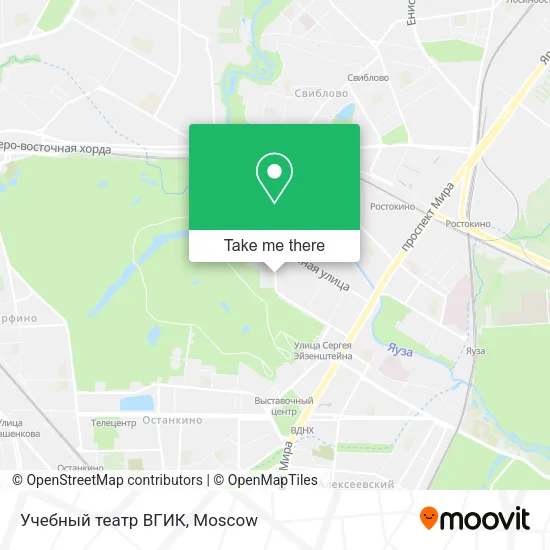 Учебный театр ВГИК map
