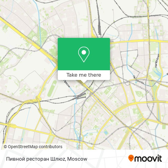 Пивной ресторан  Шлюz map