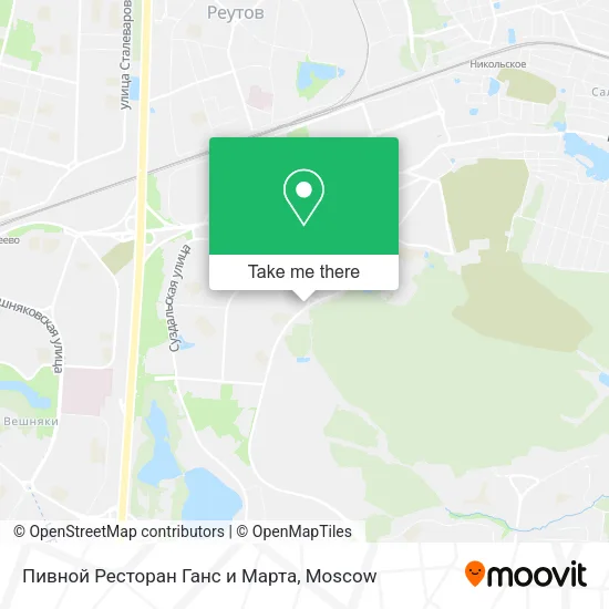 Пивной Ресторан Ганс и Марта map