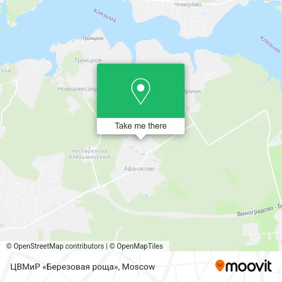 ЦВМиР «Березовая роща» map