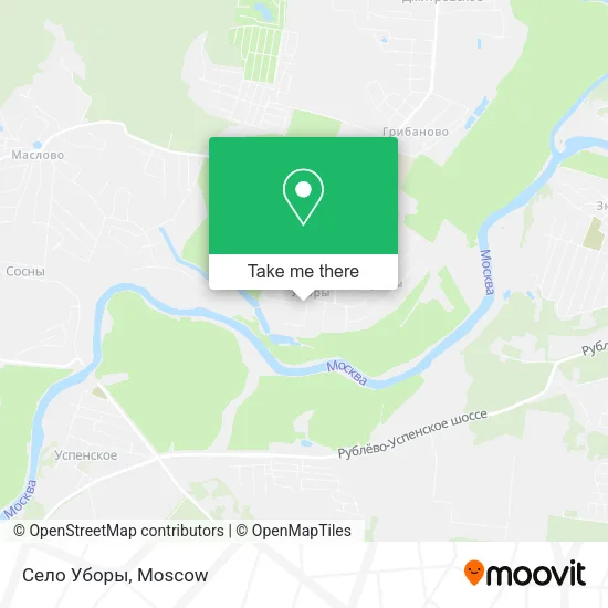 Село Уборы map