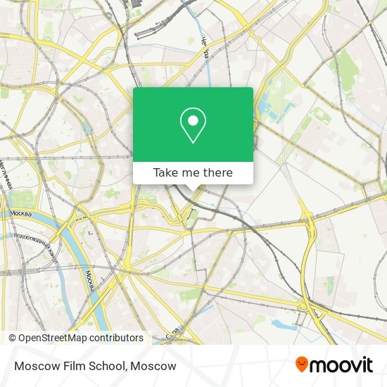 Moscow Film School map