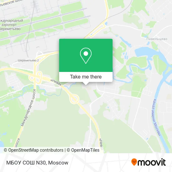 МБОУ СОШ N30 map