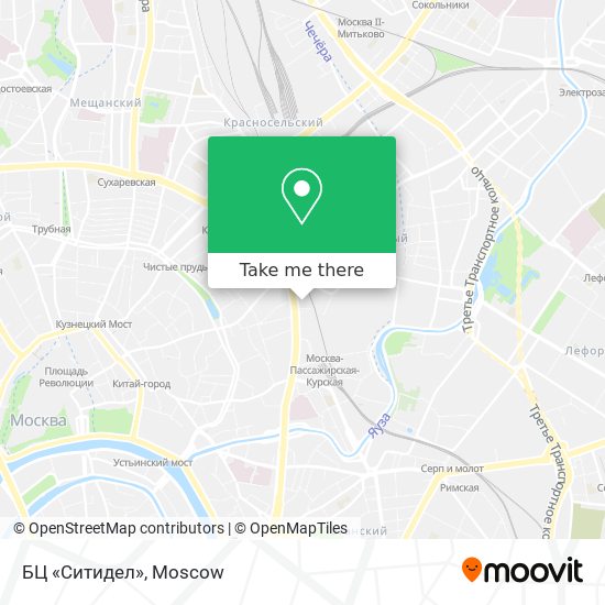 БЦ «Ситидел» map
