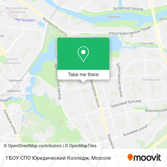 ГБОУ СПО Юридический Колледж map