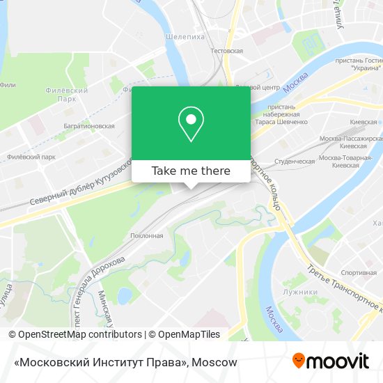 «Московский Институт Права» map