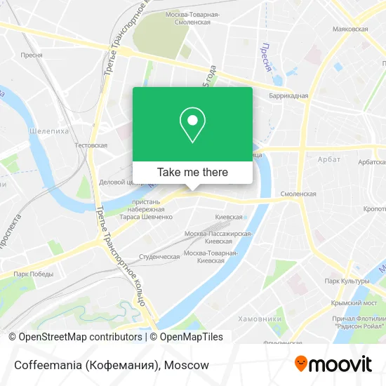 Coffeemania (Кофемания) map