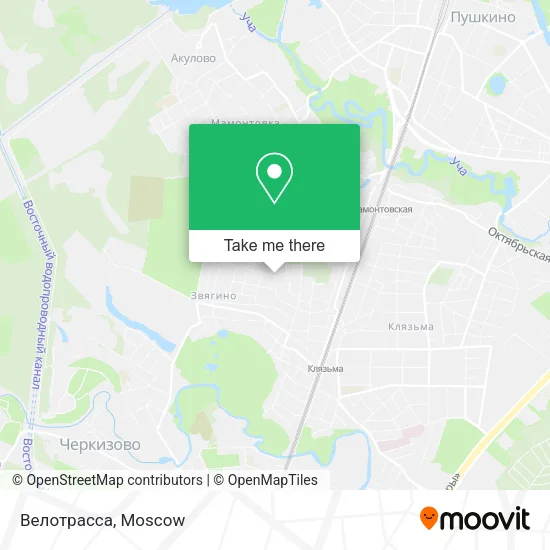 Велотрасса map