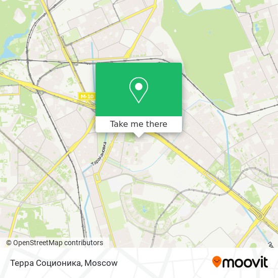 Терра Соционика map